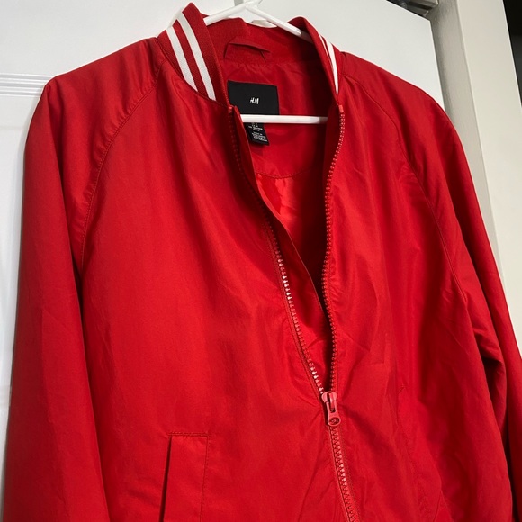 H&M MENS RED JACKET SIZE M - Picture 3 of 13